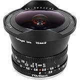 TT Artisan 7.5mm F2.0 APS-C Fisheye Objektiv Anschluss MFT Mount Black Ultra-Weitwinkelobjektiv mit 180 Grad Bildwink