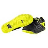 O'NEAL | Mountainbike-Schuhe | MTB Downhill Freeride | Vegan | SPD-Pedalplatten-kompatibel, Schnellschnür-System, atmungsaktiv | Session SPD Shoe | Erwachsene | Schwarz Neon-Gelb | Größe 44
