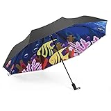 XJYJF Faltschirme Leichte Reise Sonnenregen Regenschirm for Frauen Unzerbrechlich Tragbare UV-Schutz Kompakte Reise-Regenschirm ，S