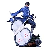 NAMFZX Naruto, Reinkarnation, Uchiha Madara, Anime-Figur, Obi-Boden, Brudergruppe, Bondage 32CM (12.608in) / Statische PVC-Statue/Anime-Charaktermodell/Anime-Fan Lieblingssammlung/Desktop-Dek