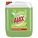 Ajax Allzweckreiniger Citrofrische, 1 x 10l - Reiniger für Sauberkeit und Frische, ideal für Büro, Betrieb, Praxis oder zu Hause, im prak
