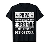 Herren Papa Und Steuerberater Buchhalter Steuern Spruch Geschenk T-S