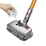 YMJOU Elektrischer Nasser trockener Moppingkopf mit LED- Licht für V7 V8 V10 V11 Austauschbare Teile mit Mopp-Kopf-MOP- Pads Water Cup
