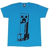 Minecraft Der schiefe Turm von Creeper Jungen-T-Shirt Teal 158 | Gamer Top, Gaming Kleidung, Geschenkidee für Jung