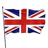 Fahnen und Flaggen, Einzelne Flagge, Wetterfeste Polyester Flaggen Mit Ösen Indoor Outdoor Banner Home Garden Decoration, England-Flagge. (3x5 Ft)
