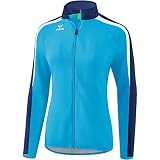 Erima Damen Präsentationsjacke Liga 2.0 Curacao/New Navy/Weiß 44