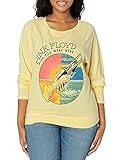 Lucky Brand Herren Pink Floyd langärmlige Graphic Crew T-Shirt, gelb, M