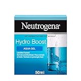 Neutrogena Hydro Boost Aqua Gel (50ml) - Feuchtigkeitsspendende Gesichtspflege mit Hyaluron und pflanzlicher Trehalose - ölfreie Feuchtigkeitscreme für Normale und M