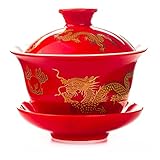 YUANLIN porzellantasse Chinesische Tasse Keramik Teekanne Tee Kessel Drache/Pfingstrose Chinesischer Stil Kung Fu Tee Sets Beste Hochzeitsgeschenk für Freunde porzellantasse Bone C