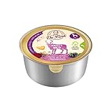 Dr. Link® SUPER Natural 10x125g Premium-Nassfutter für Hunde: Rentier und Wild mit Hüttenkäse, Rote Bete und Brombeeren | getreidefrei | Sup