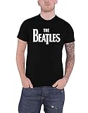 Spike Herren T-Shirt The Beatles Logo, schwarz, Gr. S
