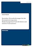 Besondere Herausforderungen bei der Konzeptionierung eines Risikomanagement-Tools für kleine und mittlere U