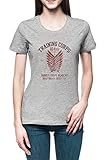 Training Corps 104th - Attack On Titan Damen T-Shirt Tee Grau Women's Grey T-S