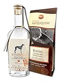 Windspiel Dry Caxambu Kaffee Gin 0,5l 47% + 250g Caxambu Kaffee ganze Bohne aus der Dauner Kaffeerö