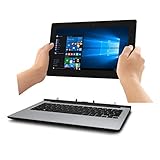 MEDION AKOYA E2212T 29,5cm (11,6 Zoll HD Display) Convertible Touch-Notebook (Intel Atom Z3735F, 2GB RAM, 64GB Speicher, Intel HD-Grafik, Win 10 Home)