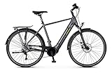 Kreidler Vitality Eco 7 Sport CX Shimano Deore 10-G Bosch Elektro Fahrrad 2021 (28' Herren Diamant 55cm, Dunkelsilber Matt (Herren))