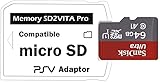 LEAGY SD2Vita Adapter 5.0 Ultimate Version Speicherkarte PS Vita PSVSD Micro SD Adapter für PSV 1000/2000 PSTV FW 3.60 HENkaku/EnsΩ Enso Sy