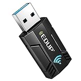 EDUP USB WLAN Stick Adapter, 1300Mbit/s Dualband WLAN Stick (867Mbit/s (5GHz), 400Mbit/s (2,4GHz), 802.11 AC, USB 3.0 WiFi Adapter, Eingebaute Antenne, unterstützt Windows XP/ 7/ 8.1/ 10, Linux, M