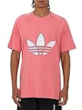 adidas Originals T-Shirt Herren Tricolor Tee GQ8916 Rosa, Größe:M