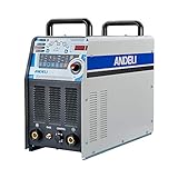 ANDELI AC DC Puls WIG-Schweißgerät WIG MMA & Aluminium Schweißinverter Digital Schweißgerät TIG-250PAC (Paket 1)