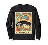 Vintage Binturong Lover Tier Retro Stil Lang