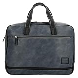 Picard, Männer Laptoptasche, in der Farbe Jeans-Komb-Blau, mit Lederoptik, 40cm, mit Zwei Henkel, 24621U505Y, einheitsgröße, Break