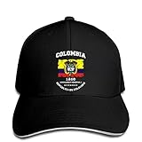 N/Ａ Klassisch Baseball Cap Kolumbien Kolumbien Damen Fußballer Printed Herren Hysteresenmütze Peaked Outdoor-Sporthut-Geschenke für Hip-Hop-Liebhab