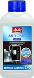Melitta Flüssig-Entkalker für Kaffeevollautomaten und Espressomaschinen Anti Calc, 250