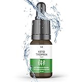 KETO Tropfen auf Hanfsamenöl Basis mit Rosmarin Extrakt - KETOGEN Tropfen für eine ketogene Diät - stark & 100% natürlich mit Hanfsamenöl - Schnell - BURN - Stoffwechsel - 10