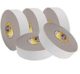 Howies 5X Schlägertape Profi Cloth Hockey Tape weiß 25mm f. Eishockey, je 25