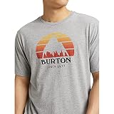 Burton Herren Underhill T-Shirt, Gray Heather, XL