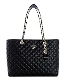 Guess Damen Tote Cessily Tragetasche, schwarz, One S