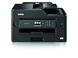 Brother MFC-J5335DW A4 Mit A3 Aufdruck Fähigkeit, Farbe Tintenstrahldrucker, Kabellos, PC Verbunden Und Netzwerk, Druck,Kopie,Scan,Fax Und 2 Seiten Druck