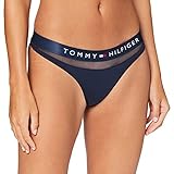 Tommy Hilfiger Damen Thong String, Blau (Navy Blazer 416), S