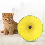 RENZE Elektrische Lustige Katze Spielzeug Moving Mouse Katzen Kitty Meow Spielen Undercover S