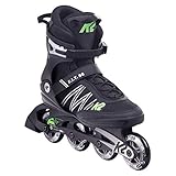 K2 Inline Skates F.I.T. 80 Für Herren Mit K2 Softboot, Black - Green, 30E0873