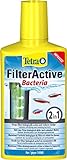 Tetra FilterActive Bacteria - 2in1 Mix aus lebenden Starterbakterien und schlammreduzierenden Reinigungsbakterien, hält den Filter biologisch aktiv und reduziert Mulm, 250