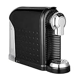 FACAZ Kaffeemaschine Kapsel-Kaffeemaschine Kaffeevollautomat für zu Hause Espresso-Kapsel-Kaffeemaschine Geeignet für die Zubereitung von Kaffee zu Hause (Color : Black, Size : One Size)