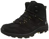 Jack Wolfskin Herren Vojo 3 Texapore MID M Outdoorschuhe, Black/Burly Yellow XT, 42.5 EU