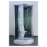myBATH MYBDCEPRD Dream Sepertain Steam, hochwertige Deluxe Dampfdusche, Wellness Dusche, Dampfbad Duschtempel, Duschkabine, Komp