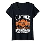 Damen Oldtimer Baujahr 1979 42. Geburtstag 42 Jahre Geschenk T-Shirt mit V