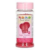 FunCakes G42620 Bunter Zucker Rot 80 g