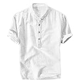 Herren Polo Shirts Leicht Classic Sport Golf Shirts Polo Hemd Herren Basic Klassisch Tops Polohemd Herren Streifen Casual Tee Tops IFOUNDYOU Poloshirt Herren Stehkragen Kurzarm T Shirt mit Knöp