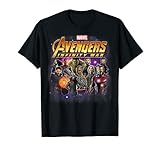 Marvel Avengers Infinity War Galaxy Heroes Graphic T-S