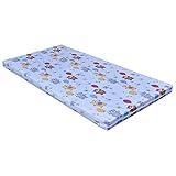 Baby Delux Kinderbettmatratze 140x70 cm Matratze für Babybett Kinderbett Kindermatratze Blau Teddy g