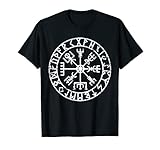 Wikinger Runen mit dem Motiv Vegvisir T-S