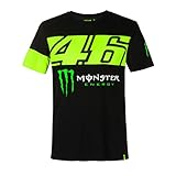 Valentino Rossi Monster Dual T-Shirt, T-Shirt, TSHIRTCMDMN, Schwarz, M