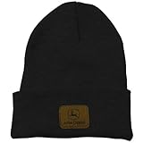 John Deere Beanie (OFA, Schwarz)