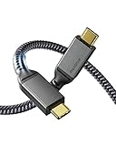 Thunderbolt 3 Kabel (1,2 M/3,93 Ft) Maxonar TB3 Zertifiziertes USB C 4.0 Kabel 40 Gbit/s Datenübertragung/100W/5A Aufladen/5K@60Hz/Dual 4K,Kompatibel mit 2016/2017 MacBok,M1, Mac, Externe SSD
