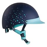 ZYJY Reiterhelme Hüte für Kinder, Reitenhelm ABS + EPS Schutz- und atmungsaktive Reiterversorgung Green-XS (48-52 cm)
